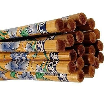 Classy Wooden Chopsticks (5 pairs) - HalfPe