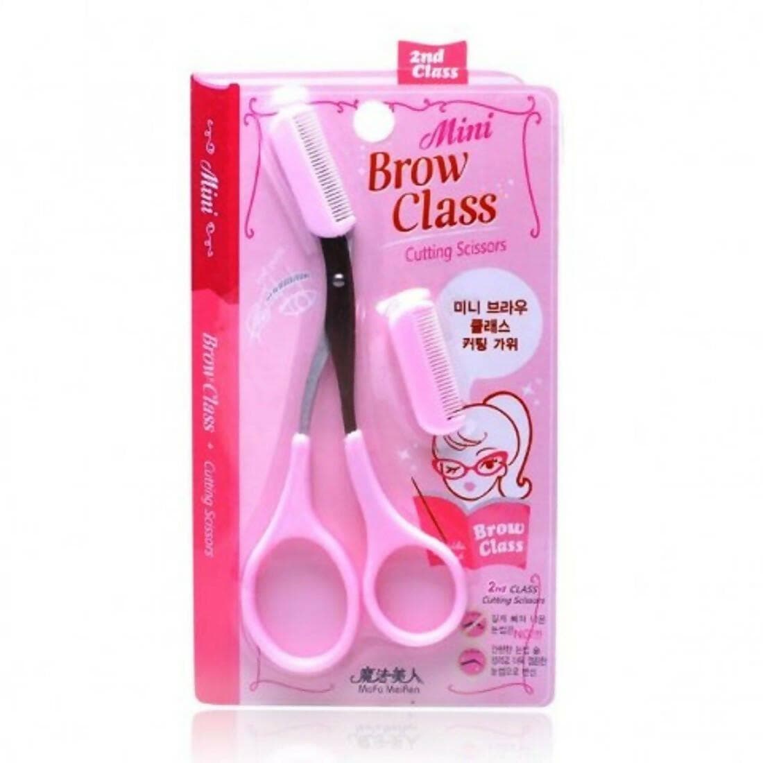 SENECIO Mini Brow Class Cutting Scissors With Comb Set - HalfPe