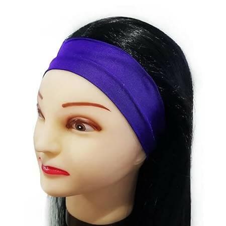 SENECIO 6Pc Colorful Multicolor Gym Workout Soft Stretchable Sport Makeup Headband - HalfPe