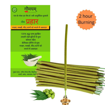 Gaumayam mosquito incense stick 2 hour burning (pack of 240 sticks) - halfpeapp