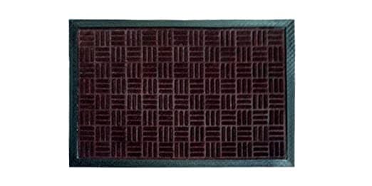 Geometric pattern door mat set of 2 - HalfPe