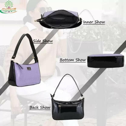 Purple Women Sling Bag - HalfPe