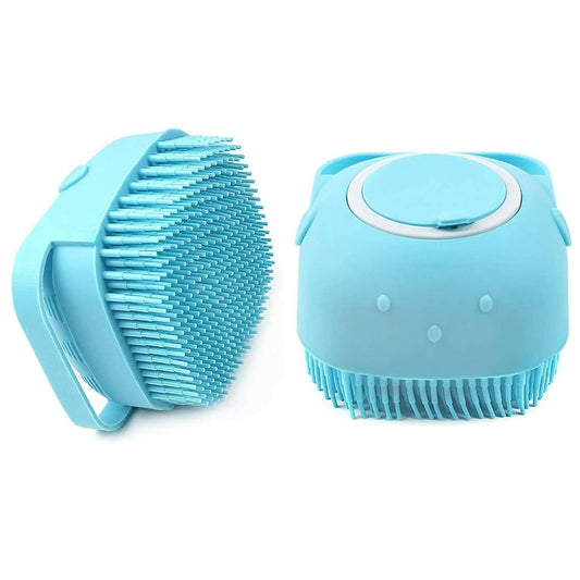 Body Scrubber with Soap Dispenser for Shower (MULTICOLOUR) - HalfPe