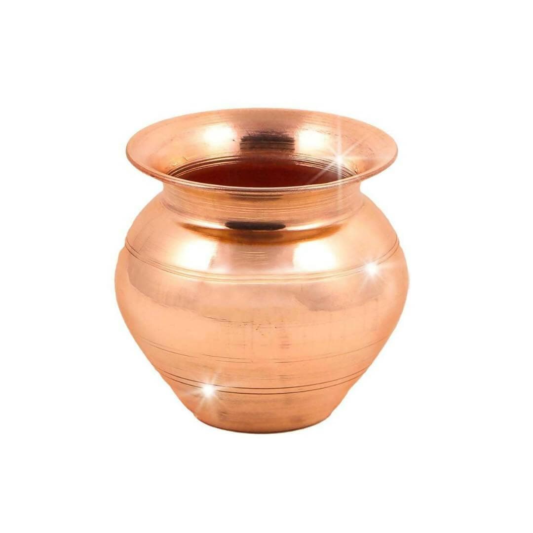 SHINI LIFESTYLE Copper lota, Tambe ka lota, Big lota (8 cm) - HalfPe