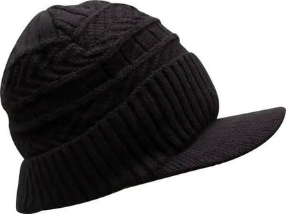 Woven Knitted Skull Hat Cap - HalfPe