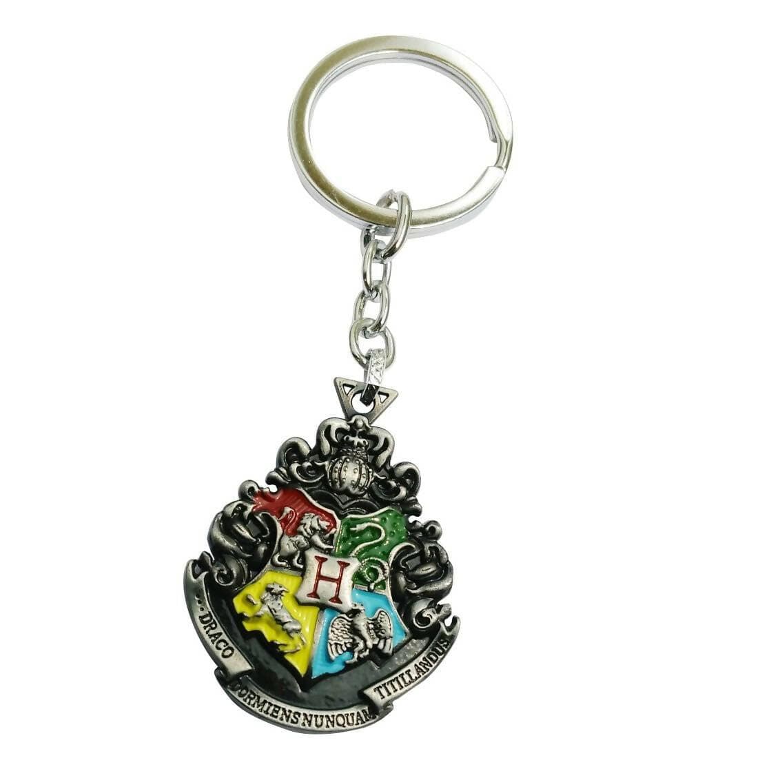 Harry Potter Hogwarts Metal Keychain - HalfPe