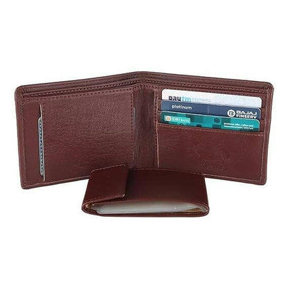 Fancy Latest Brown wallet with ATM Card holder - HalfPe