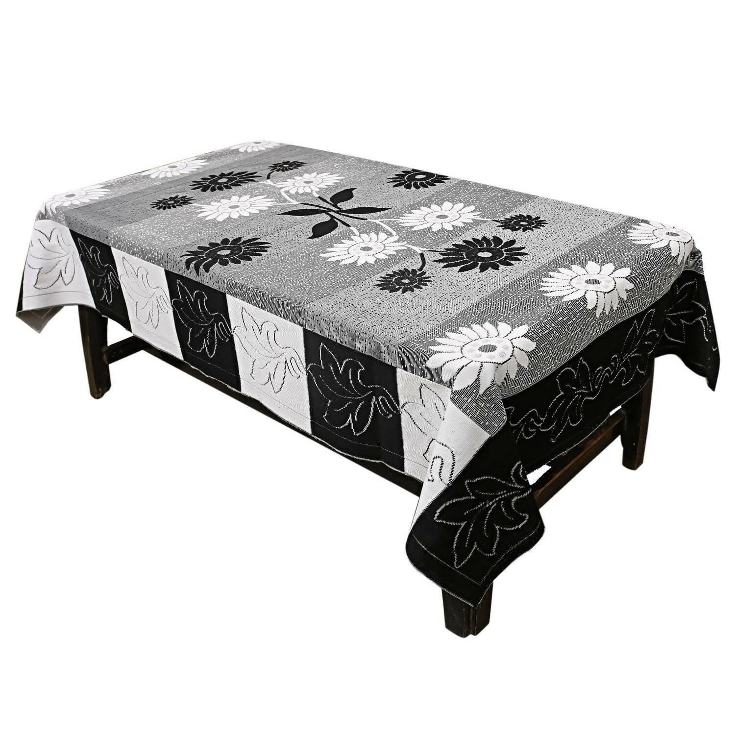 Fancy Table Cloths (BLACK & WHITE) - HalfPe