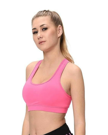 Removable Cup - Sport Bra (RANI Colour) - HalfPe