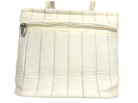 Handheld bag for women (white) - halfpeapp