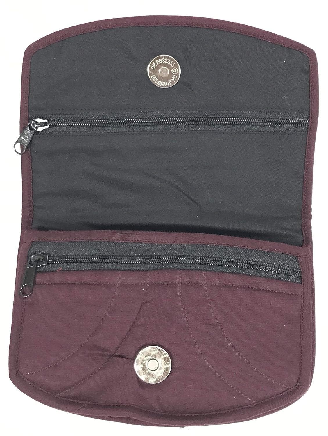 Handmade trendy two fold mini hand purse (pack of 2) - halfpeapp