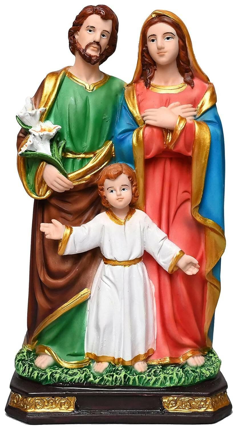 KariGhar The Holy Family 12 INCHES Catholic Statues for Home - HalfPe