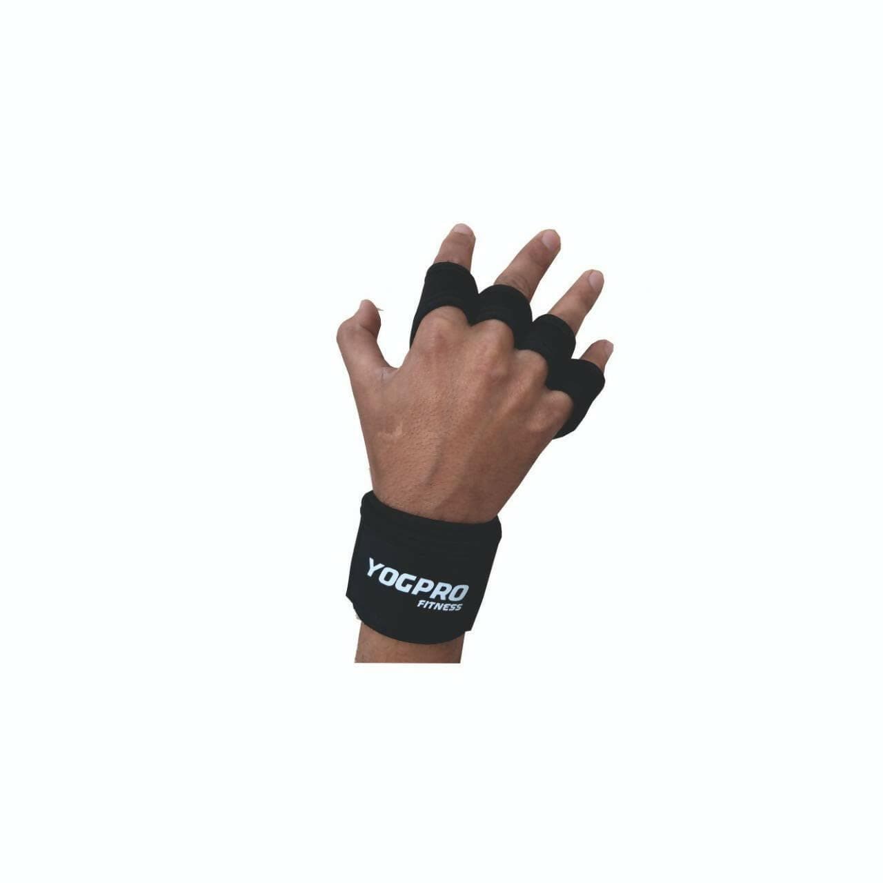 YOGPRO Spectra Fitness Gym Gloves with Wrist Support Grip and Breathable Glove - HalfPe