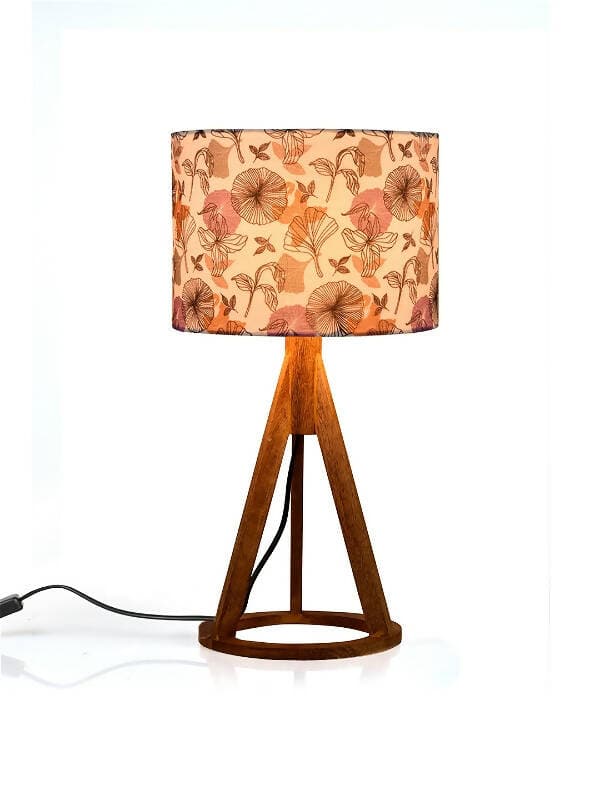 Gardenia Trio Wooden Lamp - HalfPe