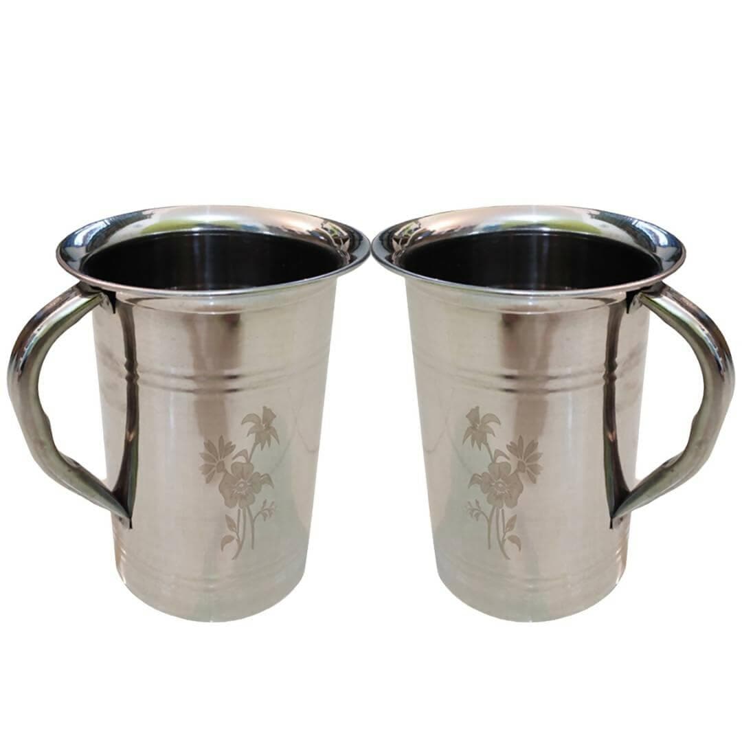 Shini Lifestyle Stainless Steel Jug (Pack of 2) - HalfPe