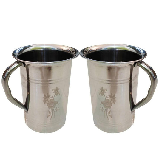 Shini Lifestyle Stainless Steel Jug (Pack of 2) - HalfPe