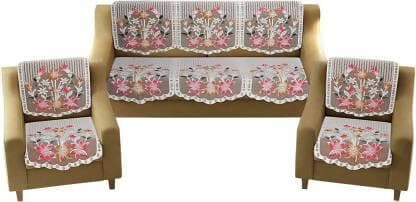 Attractive Sofa Cover Floral - HalfPe