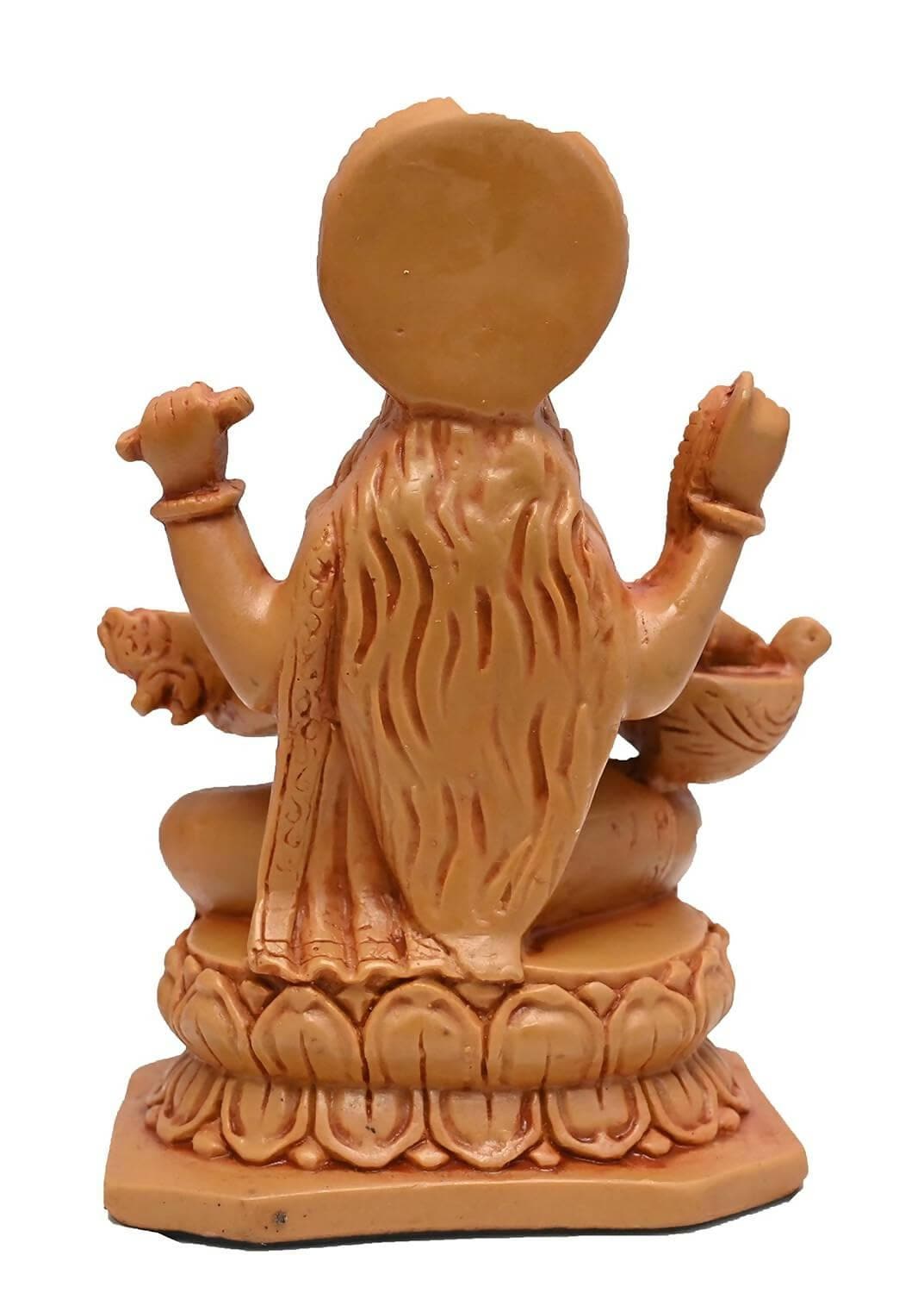 KariGhar Polyresin Saraswati Mata Idol Perfect For Home | Drawing Room | Puja Ghar | Decoration & Gifting - HalfPe