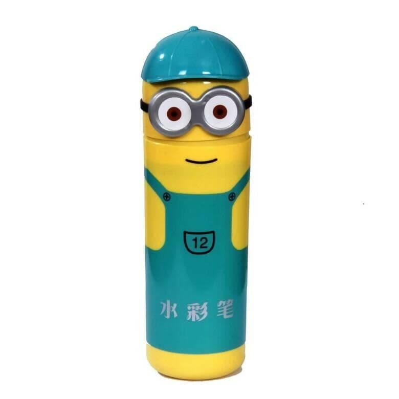 Minion Case Multi-Colours Sketch Pen Box - HalfPe