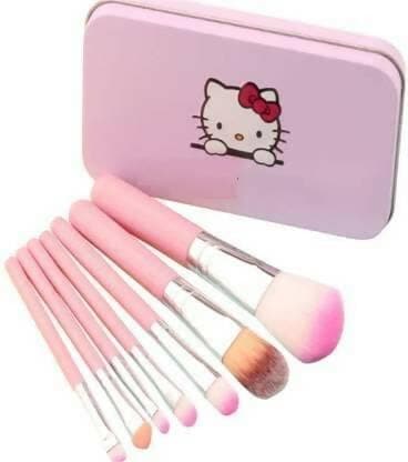 TYA Eyeshadow with Hello Kitty Makeup Brushes. - HalfPe