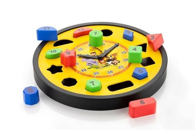 Zodo toys shape sorting clock Learning toys for kids - HalfPe