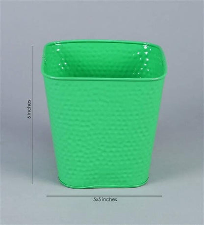 Embossed Pot Green - HalfPe