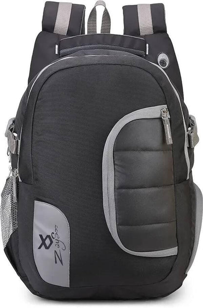 Waterproof Rucksack Bags For Men/Trekking Bags For Men, Black | With 17.3" Laptop Compartment & Rain Cover | For Trekking, Hiking, Travel Backpack  - HalfPe