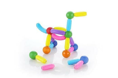 ZUDO TOYS Magnetic Building Sticks Blocks for Toddlers Toys (32 pcs) - HalfPe