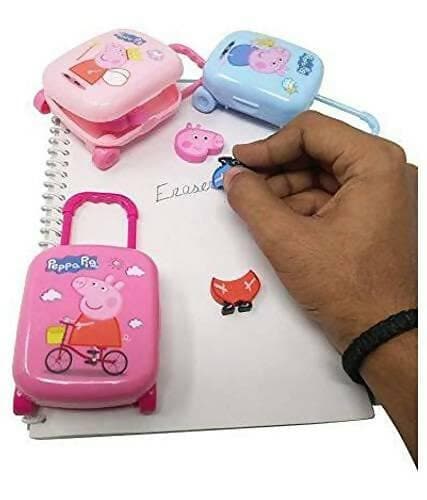 Peppa Pig Eraser Trolley - HalfPe