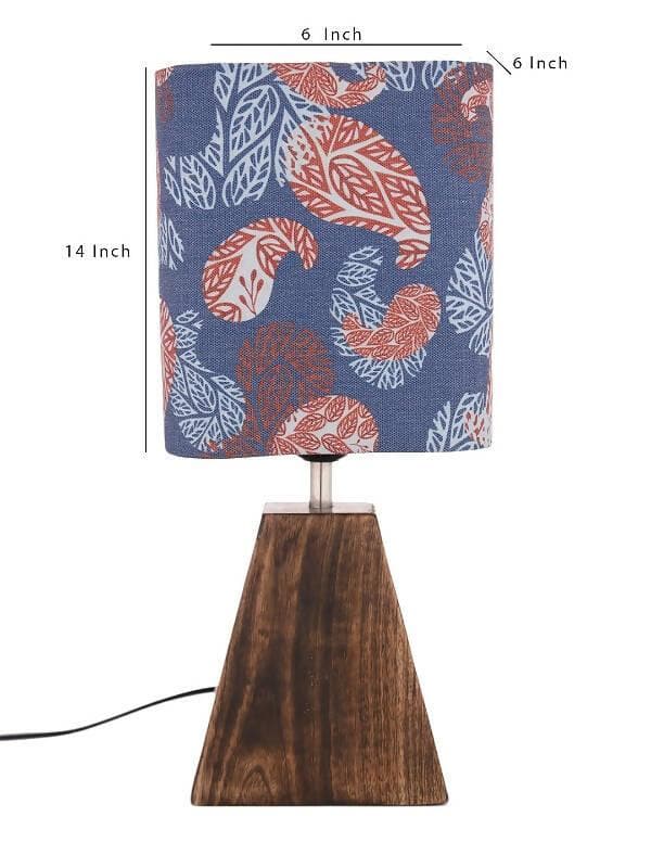 Pyramid Colorful Ambee Print Lamp - HalfPe