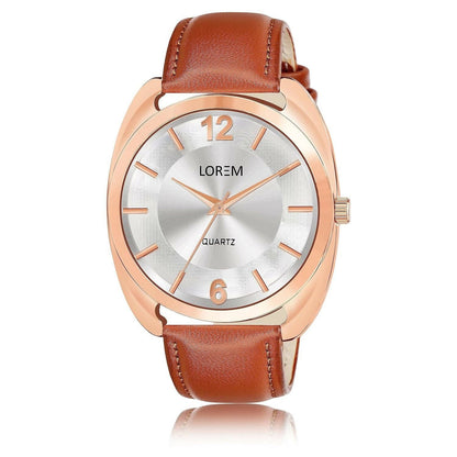 LOREM Silver Stylish Dial Analog Watch For Women LR325 - HalfPe