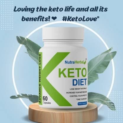 Keto diet advanced weight loss capsules (60 pieces) | NUTRAHERBAL - halfpeapp