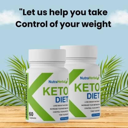 Keto diet capsules (pack of 2) | NUTRAHERBAL - halfpeapp