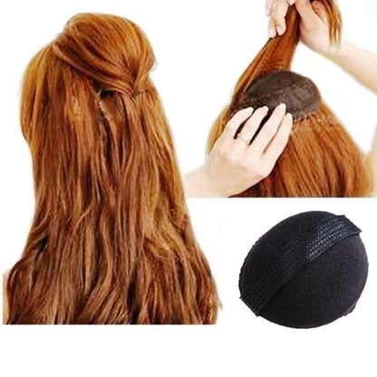 SENECIO Hair Styling Kit (Kit includes: 1 Tail Comb, 1 Hair Curling Brush, 1 Bouffant Maker, 1 Plastic Bun Maker and 1 Hair Doughnut) - HalfPe