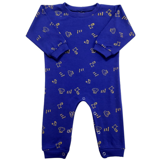 KIDS & BEBS Cute Elephant Print Rompers for Baby Boy And Baby Girls Made With Soft 100% Pure Cotton Fabric Summer Friendly ( 0 - 3 months ) - halfpeapp