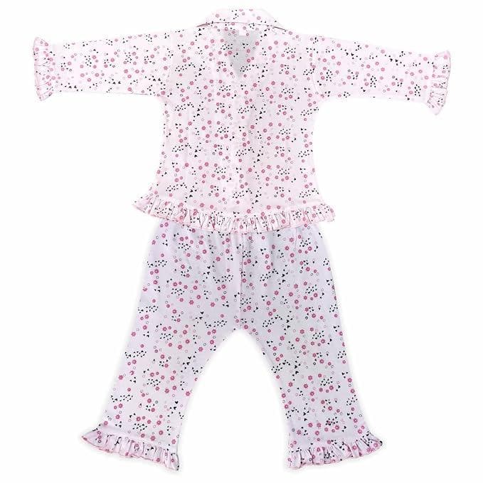 Kids and BEBS Knight Wear for Kids Top and Pajama Set It's Made with Pure Cotton This Night Suit is Suitable for (1 year to 2 Years) Old Boys and Girls Pack of 1 - halfpeapp