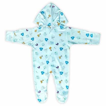 KIDS & BEBS® New Born Baby Romper baby suits for baby boy and baby girls ( blue , 0 - 3 months ) - halfpeapp