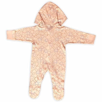 KIDS & BEBS® New Born Baby Romper baby suits for baby boy and baby girls ( peach , 0 - 3 months ) - halfpeapp