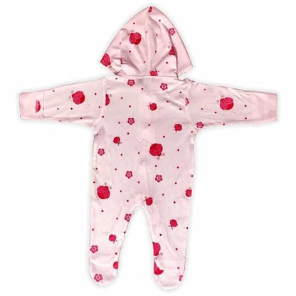 KIDS & BEBS® New Born Baby Romper baby suits for baby boy and baby girls ( pink , 0 - 3 months ) - halfpeapp