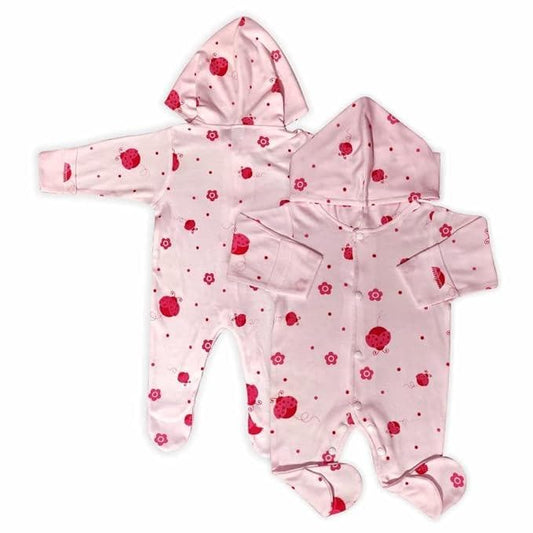 KIDS & BEBS® New Born Baby Romper baby suits for baby boy and baby girls ( pink , 9 - 12 months ) - halfpeapp