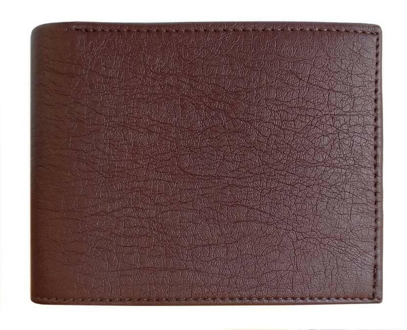 Trendy Men Brown PU Wallets - HalfPe