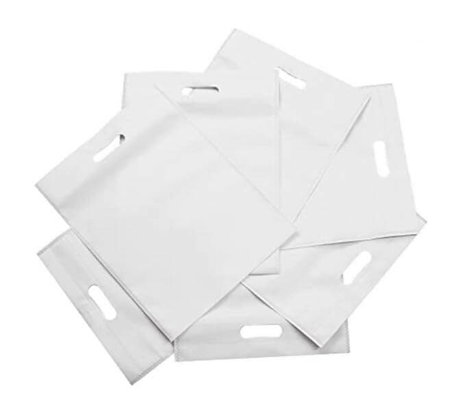 D-Cut Cloth Carry Bag 12x16(inch) Pack of 50 Piece - HalfPe