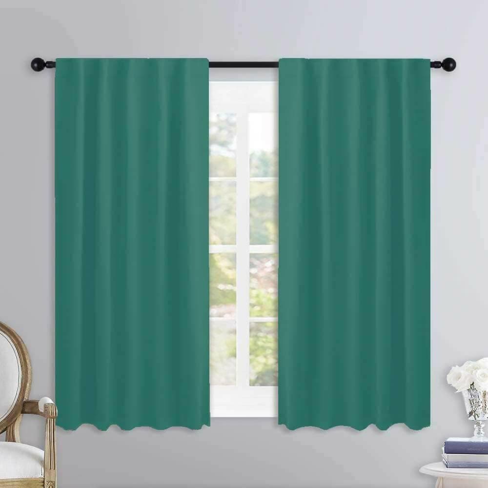 Lushomes Cotton Curtains (Pack of 2, 7 feet long) - HalfPe