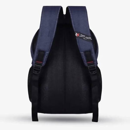 ZaySoo Laptop Backpack With Multiple Pockets Padded Shoulder Straps And Premium Fabric (Navy Blue) - HalfPe