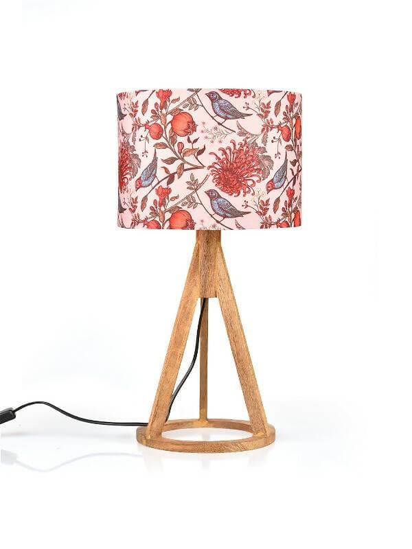 Birdy Trio Wooden Lamp - HalfPe