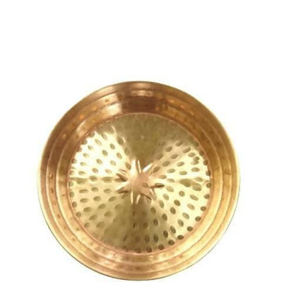 SHINI LIFESTYLE Copper Parat, Pooja Article (10 Inch) - HalfPe