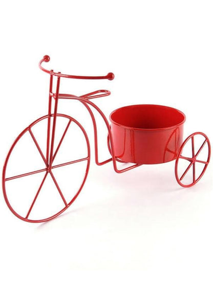 Big Cycle Planter Red - HalfPe