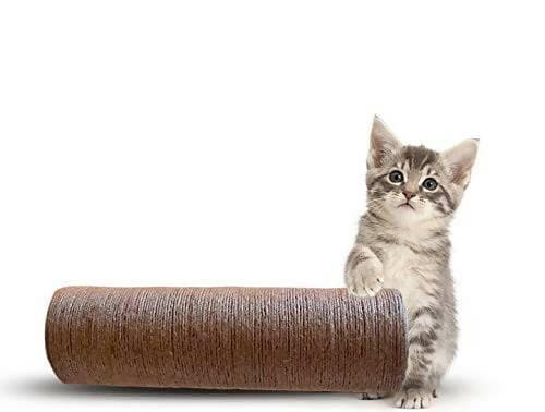 Mats Avenue Cat Scratch , Claw Training and Playing Toy Made of Soft Jute Yarn Hard Paper - HalfPe