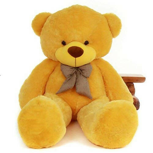 AVSHUB Teddy Bear for Girl Big Giant Life Size Birthday/Return Gifts for Kids Girls Boys and Friends (4 Feet,Yellow) - HalfPe