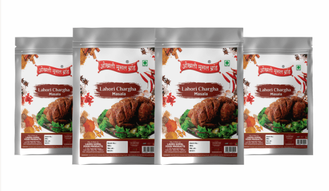 Lahori chargha masala 320g (pack of 4x 80g) | OKHLI MUSAL BRAND - halfpeapp